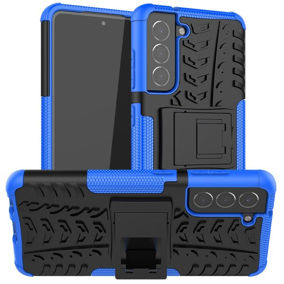 Samsung Galaxy S21 FE 5G      Heavy Duty Case    Blue