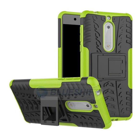 Nokia 5 Heavy Duty Case Green