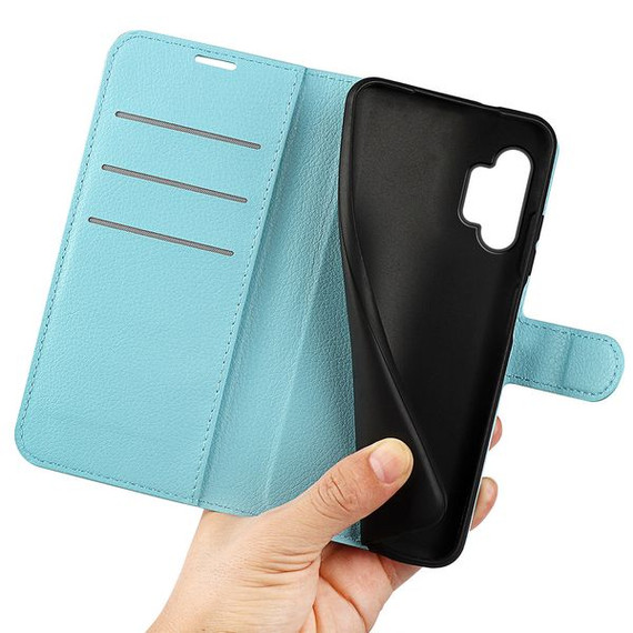 Samsung Galaxy A13 4G      Pu Wallet Case    [Lightblue]