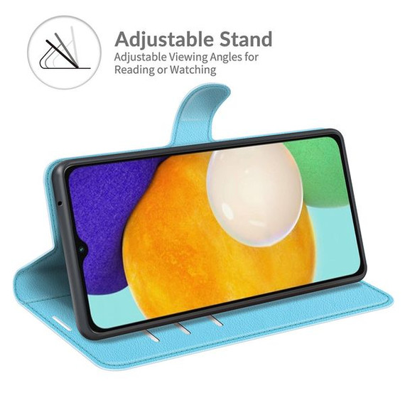 Samsung Galaxy A13 5G      Pu Wallet Case    [Lightblue]