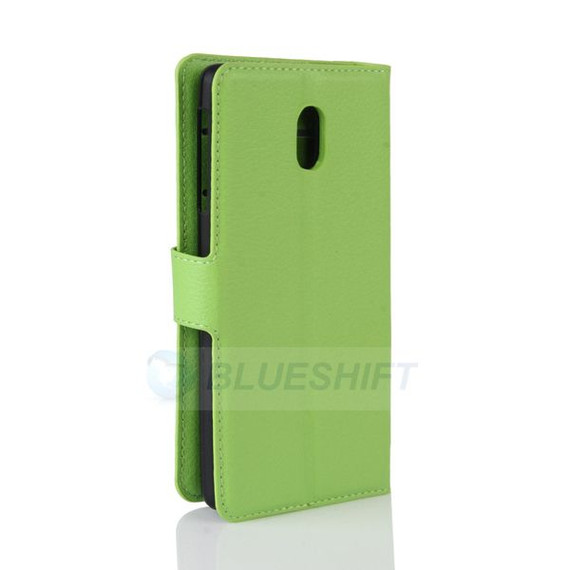 Nokia 3      Pu Wallet Case    [Green]