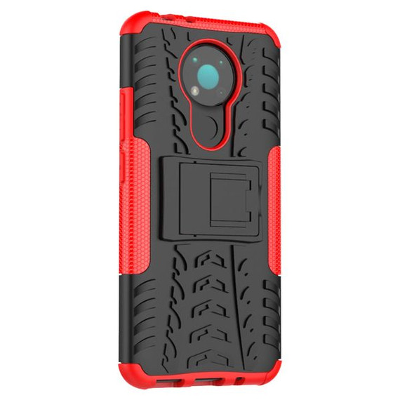 Nokia 3.4 Heavy Duty Case Red