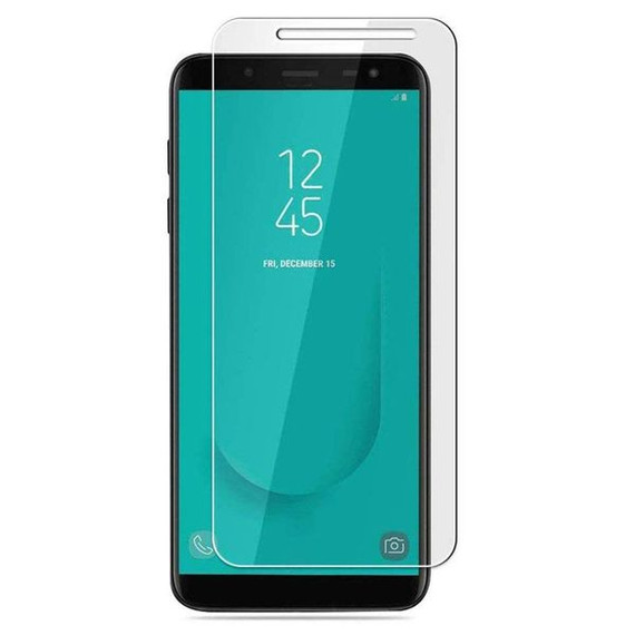 Samsung   Galaxy J6Plus/J6+         Clear Tempered Glass Screen Protector