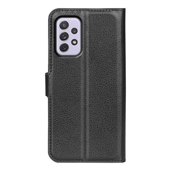 Samsung Galaxy A73 5G      Pu Wallet Case    [Black]