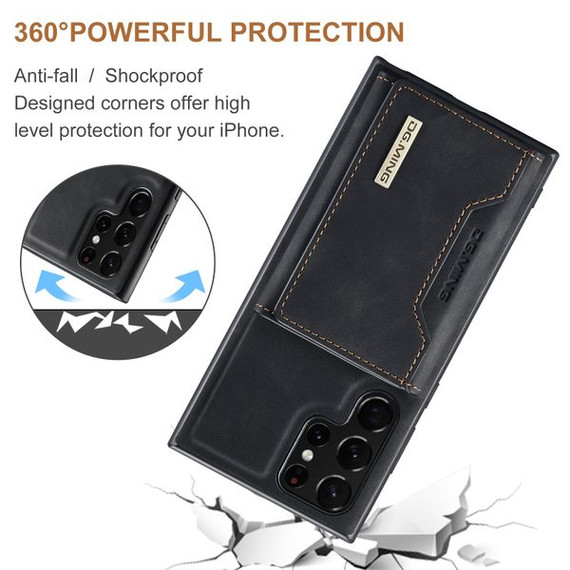 Samsung Galaxy S22 Ultra Magnetic Wallet Black Samsung Galaxy S22 Ultra Magnetic Wallet Black
