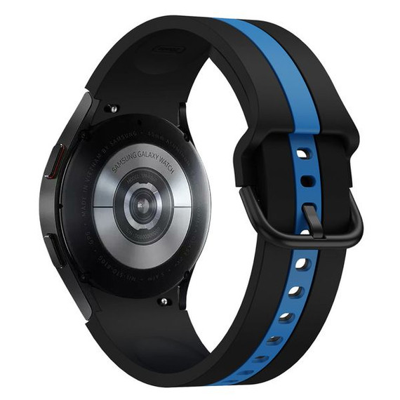 Samsung Galaxy Watch 6 Classic Silicone Strap Black/Blue Samsung Galaxy Watch 6 Classic Silicone Strap Black/Blue