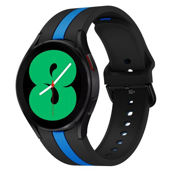 Samsung Galaxy Watch 6 Classic Silicone Strap Black/Blue Samsung Galaxy Watch 6 Classic Silicone Strap Black/Blue