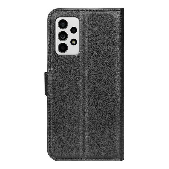 Samsung Galaxy A33 5G      Pu Wallet Case    [Black]