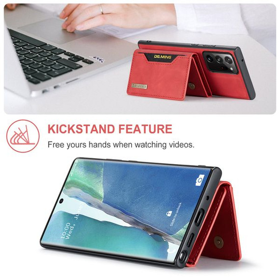Samsung Galaxy Note 20 Ultra      Magnetic Wallet    Red