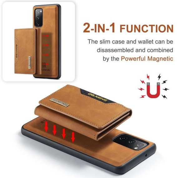 Samsung Galaxy S20 FE Magnetic Wallet Brown Samsung Galaxy S20 FE Magnetic Wallet Brown