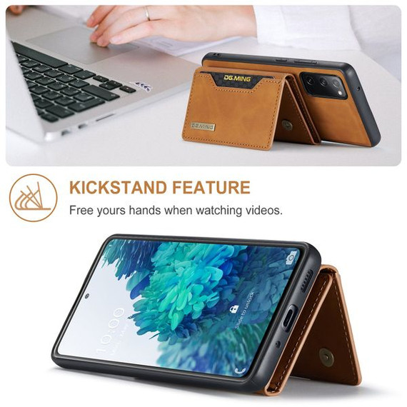 Samsung Galaxy S20 FE Magnetic Wallet Brown Samsung Galaxy S20 FE Magnetic Wallet Brown
