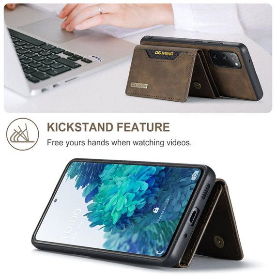 Samsung Galaxy S20 FE Magnetic Wallet Coffee Samsung Galaxy S20 FE Magnetic Wallet Coffee