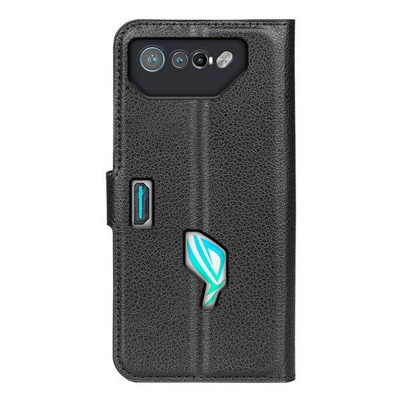 Asus Rog Phone 7      Pu Wallet Case    [Black]