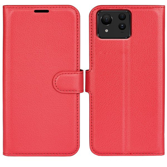 Asus Zenfone 11 Ultra      Pu Wallet Case    [Red]