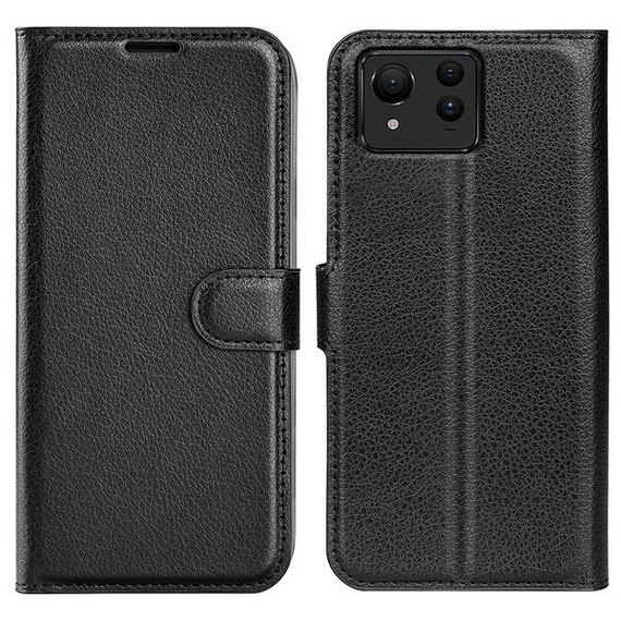 Asus Zenfone 11 Ultra      Pu Wallet Case    [Black]