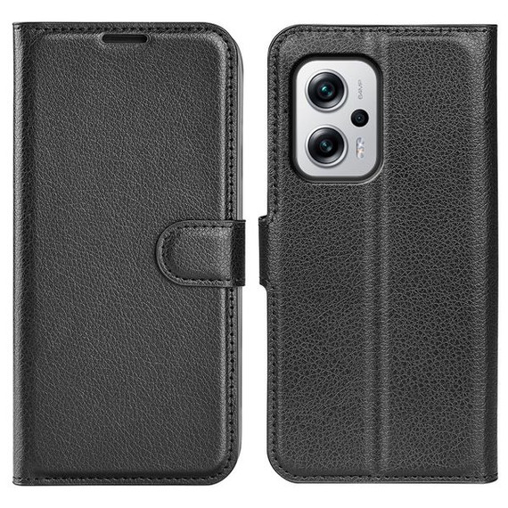Xiaomi Poco X4 Gt      Pu Wallet Case    [Black]