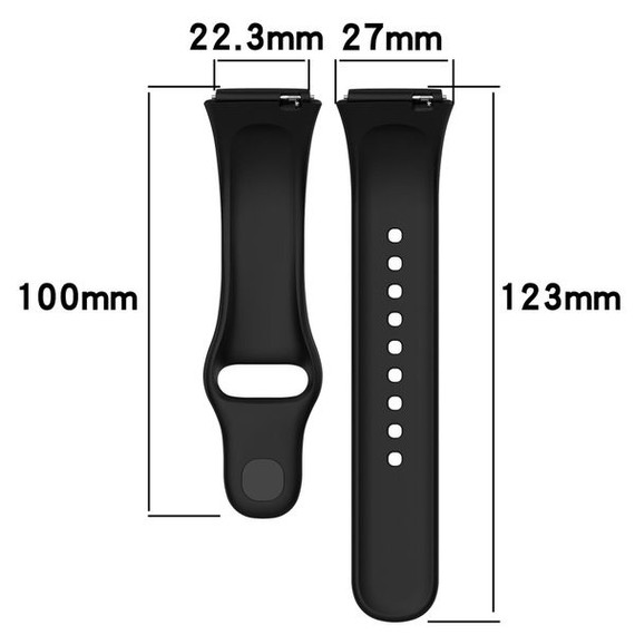 Xiaomi Redmi Watch 3 Active Silicone Strap Black