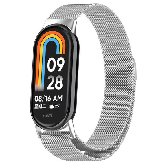 Xiaomi Smart Band 8 Milanese Loop Strap Silver