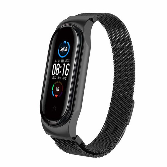 Xiaomi Mi Band 7 Milanese Loop Strap Black Xiaomi Mi Band 7 Milanese Loop Strap Black