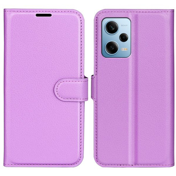 Xiaomi Poco X5 Pro      Pu Wallet Case    [Purple]