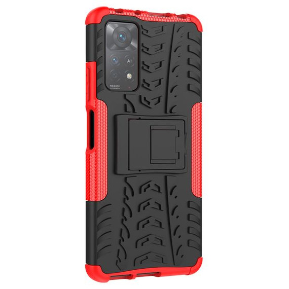 Xiaomi Redmi Note 11 Pro Heavy Duty Case Red
