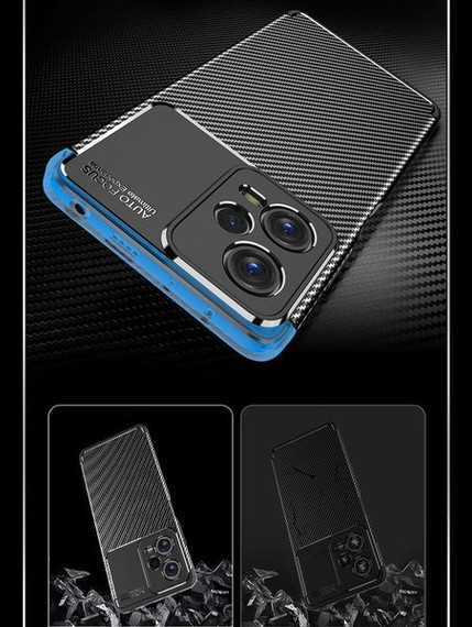 Xiaomi Poco X5 Pro Carbon Fibre Case Black