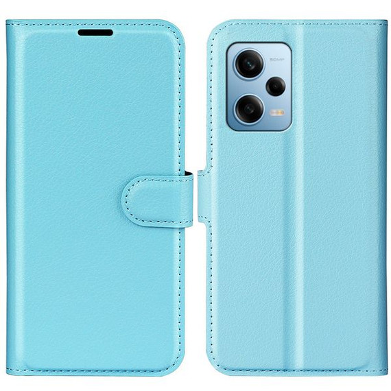 Xiaomi Poco X5 Pro      Pu Wallet Case    [Lightblue]