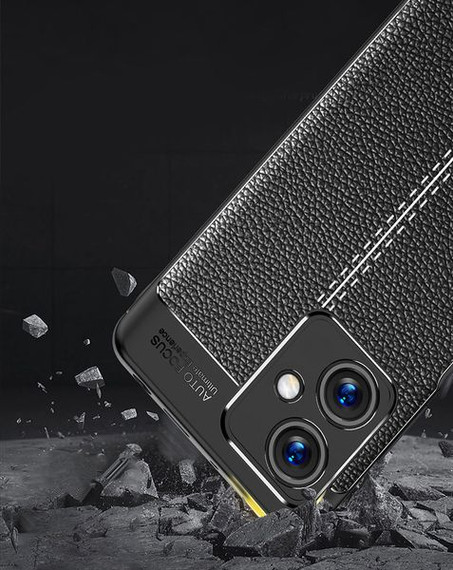 Xiaomi Poco X5 Leather Texture Case Navy