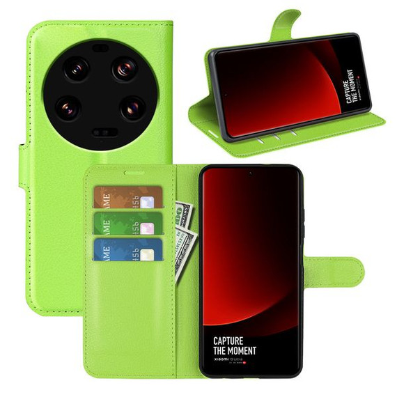 Xiaomi 13 Ultra      Pu Wallet Case    [Green]