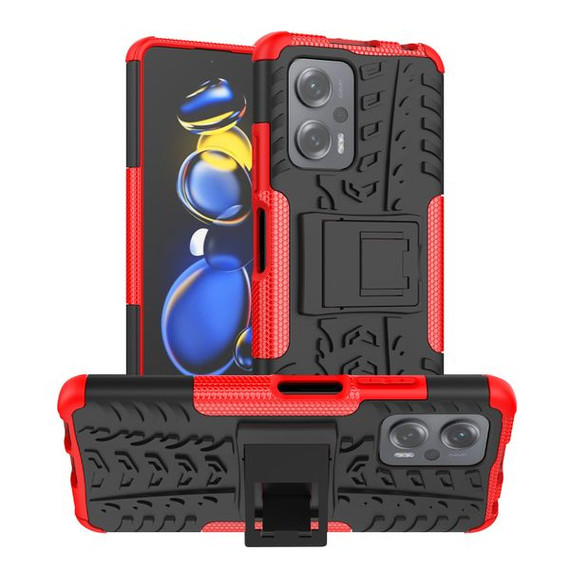 Xiaomi Poco X4 GT Heavy Duty Case Red