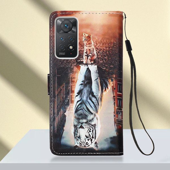 Xiaomi Redmi Note 11 Pro Designer PU Case Cat&Tiger Xiaomi Redmi Note 11 Pro Designer PU Case Cat&Tiger