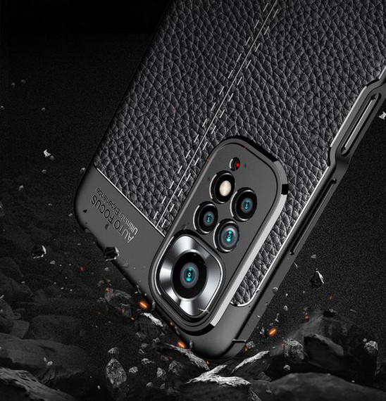 Xiaomi Redmi Note 11 (4G) Leather Texture Case Navy