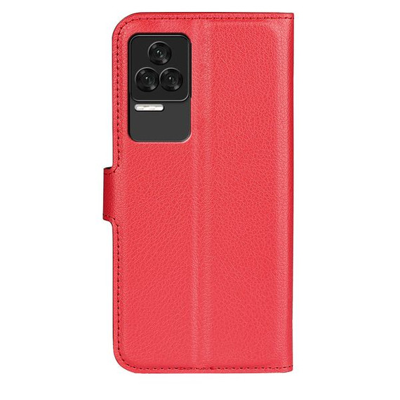 Xiaomi Poco F4      Pu Wallet Case    [Red]