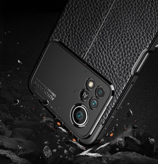 Xiaomi Poco X4 Pro 5G Leather Texture Case Black