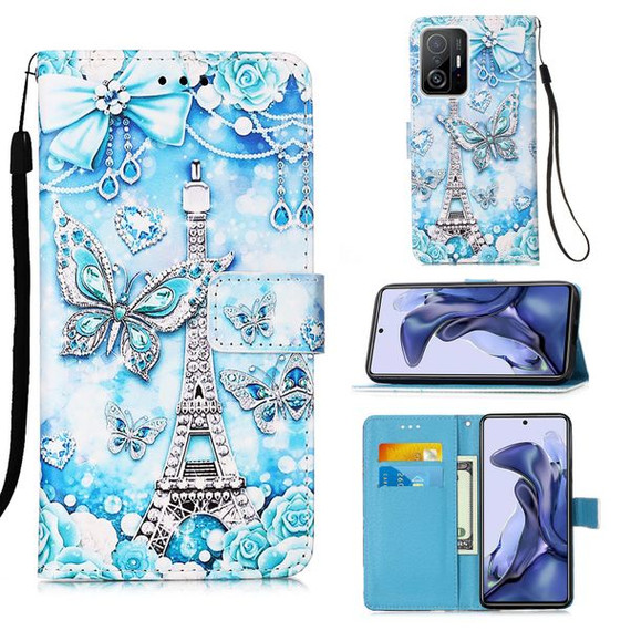 Xiaomi 11T Designer PU Case EiffelTower