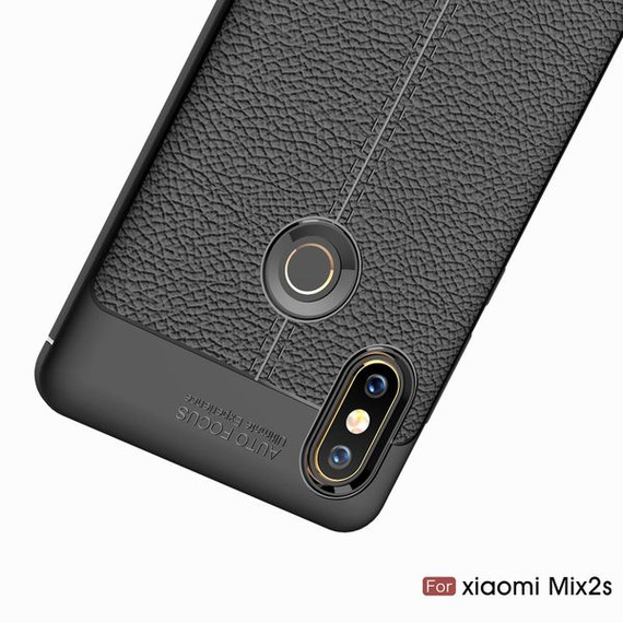 Xiaomi Mi Mix 2S Leather Texture Case Grey