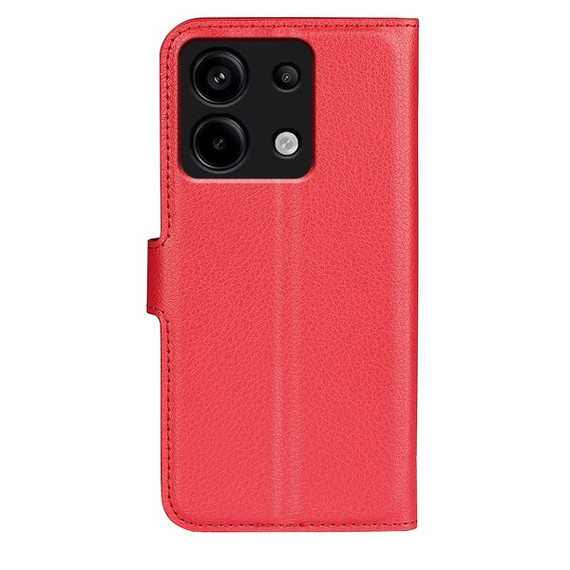 Xiaomi Poco X6 5G      Pu Wallet Case    [Red]