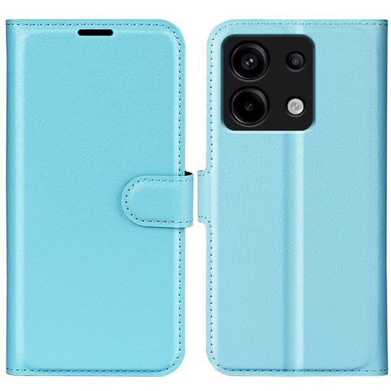 Xiaomi Poco X6 5G      Pu Wallet Case    [Lightblue]