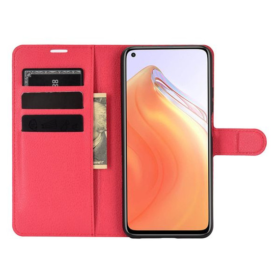 Xiaomi 11T      Pu Wallet Case    [Red]