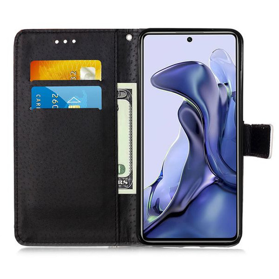 Xiaomi 11T Pro Designer PU Case Cat&Tiger