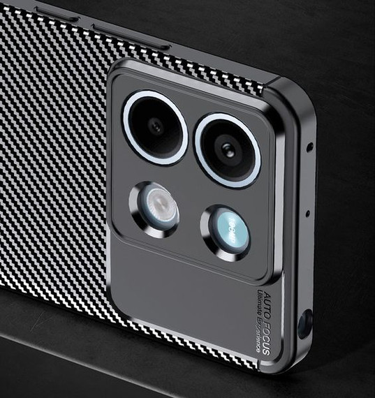 Xiaomi Redmi Note 13 5G Carbon Fibre Case Black