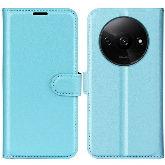 Xiaomi Redmi A3      Pu Wallet Case    [Lightblue]