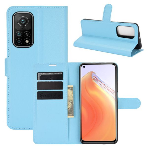 Xiaomi 11T      Pu Wallet Case    [Blue]