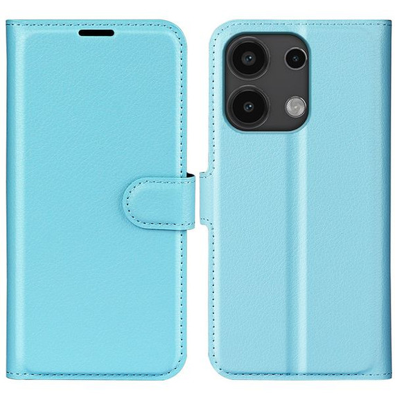Xiaomi Redmi Note 13 4G      Pu Wallet Case    [Lightblue]