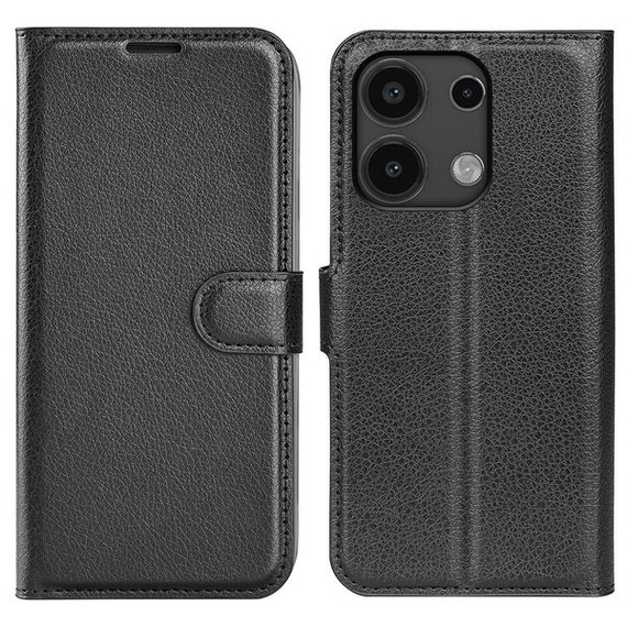 Xiaomi Redmi Note 13 4G      Pu Wallet Case    [Black]