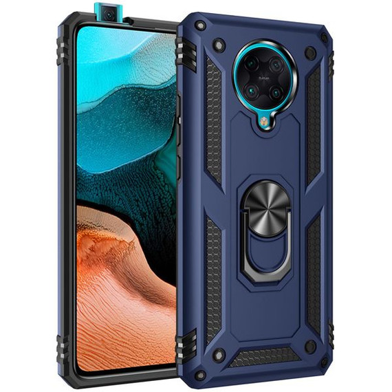 Xiaomi Poco F2 Pro Military Armour Case Navy