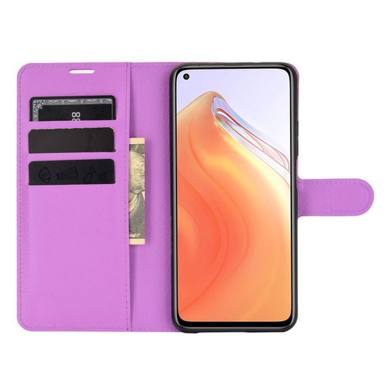 Xiaomi 11T Pro      Pu Wallet Case    [Purple]