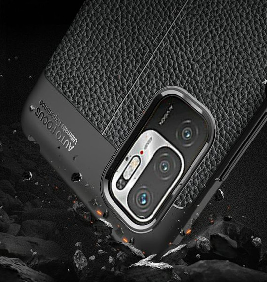 Xiaomi Redmi Note 10 Leather Texture Case Navy