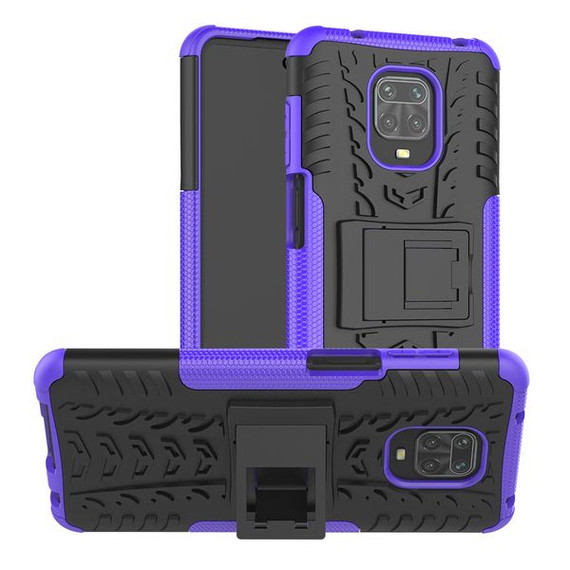 Xiaomi Redmi Note 9S/Note 9 Pro Heavy Duty Case Purple