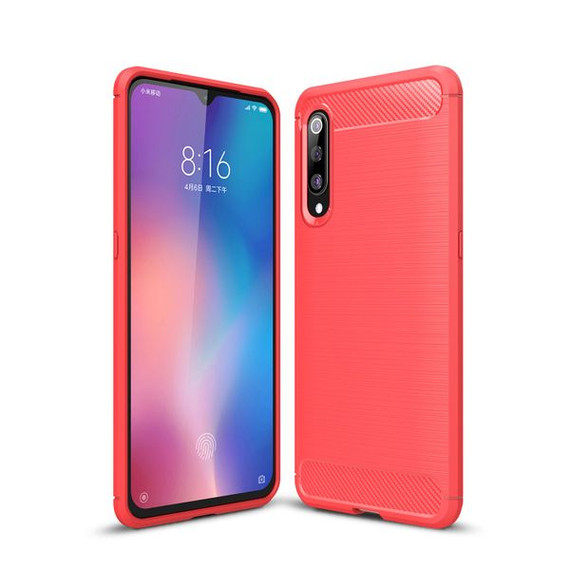Xiaomi Mi 9 Carbon Fibre Case Red